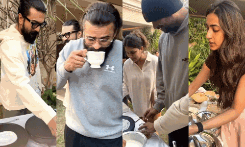 వేడి వేడి దోసెల‌తో మెగా సంక్రాంతి స్పెష‌ల్ పార్టీ