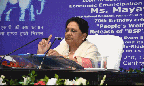 ఇండియా కూటమికి షాక్ ఇచ్చిన మాయావతి