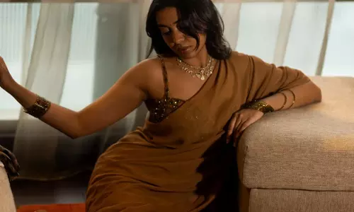 Shivatmika Rajasekhar makes the moment slow down