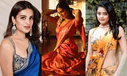 పండ‌గ వైబ్ మొత్తం రాజా సాబ్ భామ‌ల‌దే!