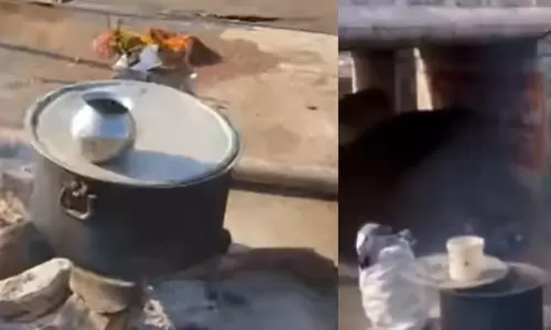 రూ.50కి బకెట్ వేడి నీళ్లు.. కుంభమేళా రిపీట్ అవుతోంది..