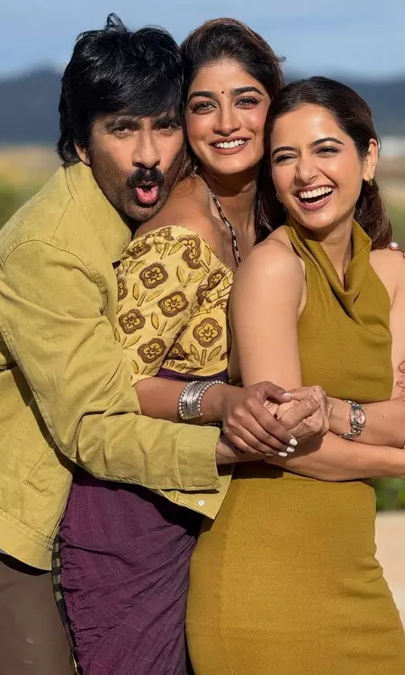 Sankranthi Hit BMW: Ashika Ranganath and Dimple Hayathi Share On-Set Joy