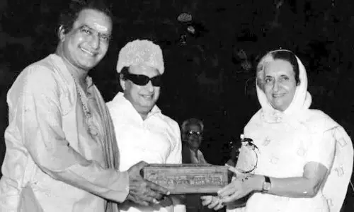 ఇందిరాగాంధీతో ఎన్టీఆర్ చివరి భేటీ అదే