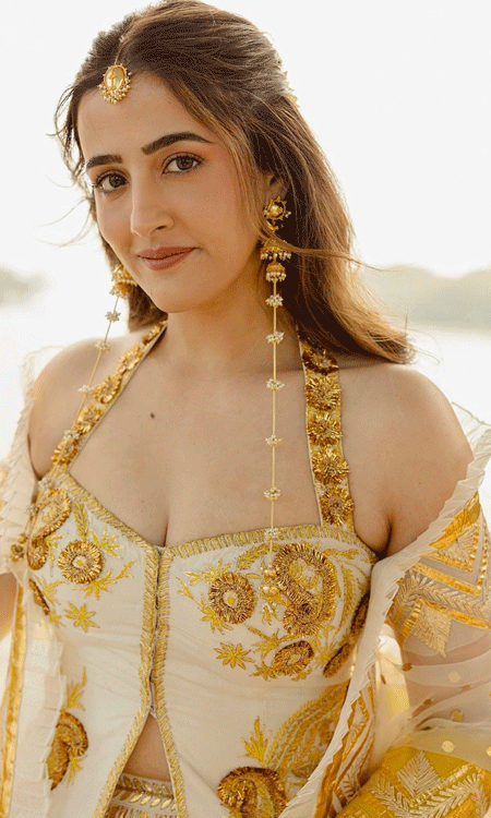 Nupur Sanon Glows in Yellow During Her Haldi Ceremony