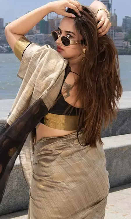 Pujita Ponnadas Golden Hour Glow