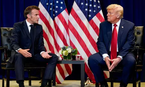 ఫ్రాన్స్ పై ట్రంప్ 200% సుంకాల వార్నింగ్.. మళ్లీ మొదలైన వార్