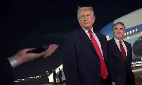 Trump Flight Scare Ends In Safe Escape