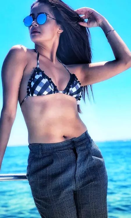 Surveen Chawla’s Nautical Photoshoot by the Sea
