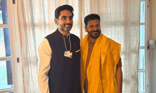 దావోస్  లో నారా లోకేష్ - రేవంత్  రెడ్డి.. పిక్స్  వైరల్!