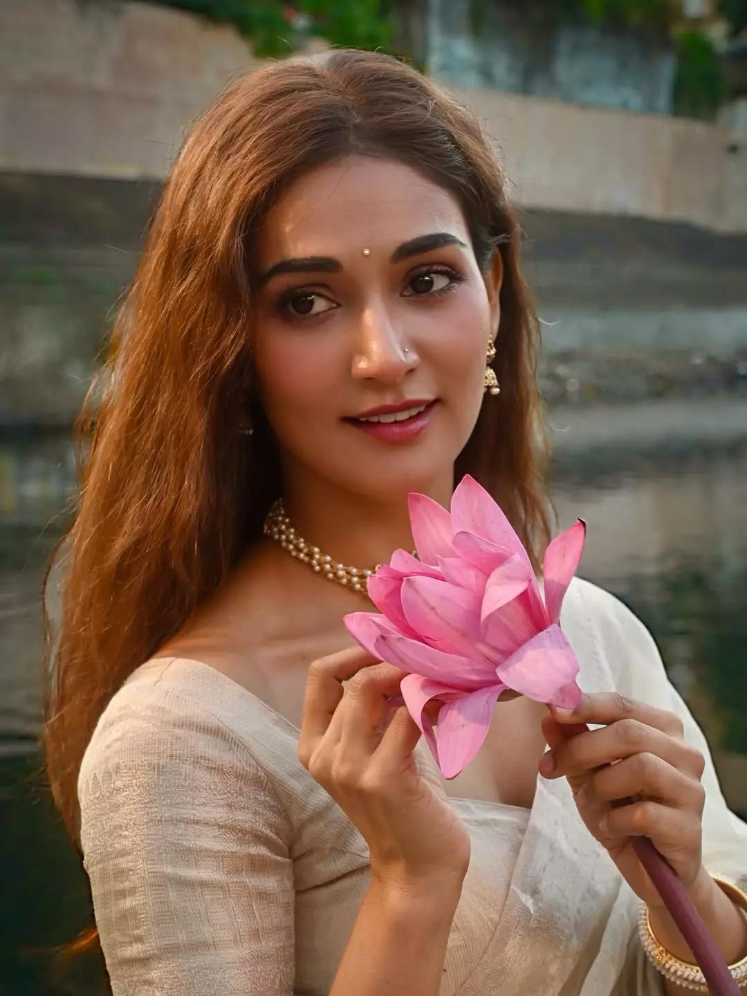 Mukti Mohans Basant Panchami Look Mukti Mohans Basant Panchami Look