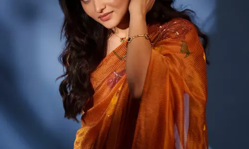 Kayadu Lohars Saree Look Steals the Spotlight