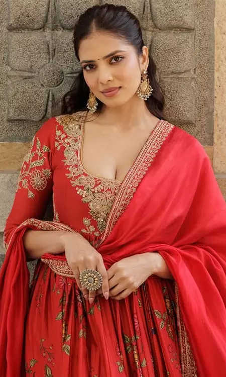 Malavika Mohanan Stuns in Red Grace, Glamour & Power