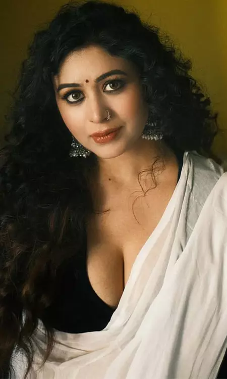 Ritabhari Chakraborty Radiates Elegance in Classic White Saree