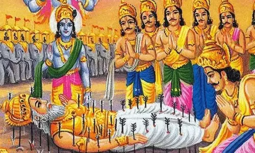 అంపశయ్య మీద భీష్ముడు ఎందుకు ఉండాల్సి వచ్చింది ?