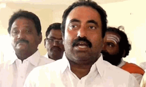 త్రివిక్రమ్ స్పీచ్ లో ఆ మాట మాదిరి కావలి ఎమ్మెల్యేకు ఎదురైంది