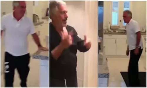 ఒక యువతితో కిచెన్ లో జెఫ్రీ ఎప్ స్టీన్ సరసాలు.. వైరల్ వీడియో వెనుక కథేంటి?