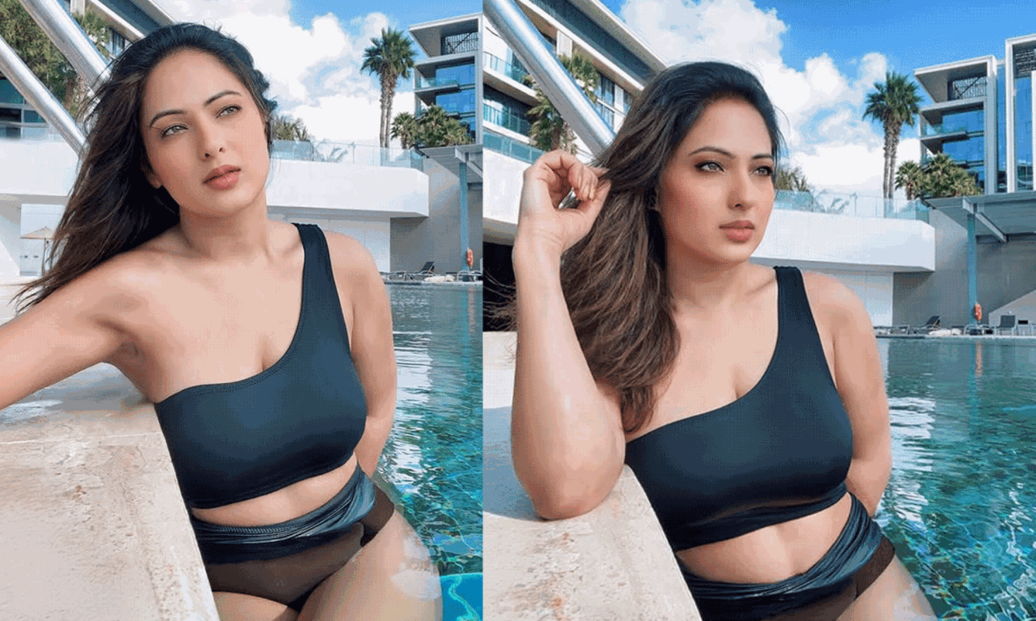 స్విమ్మింగ్ పూల్ లో గ్లామర్ టచ్ తో పిచ్చెక్కిస్తున్న పవన్ కళ్యాణ్ బ్యూటీ!