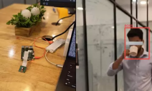 టేబుల్ వద్దకు వస్తే స్క్రీన్ మారేలా వాటే ఐడియా బాస్