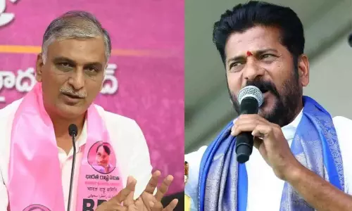 జాతిపిత రాజ‌కీయం: రేవంత్ వ‌ర్సెస్ హ‌రీష్‌రావ్‌!