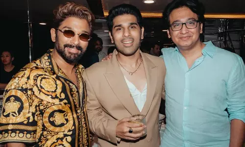 ఘనంగా అల్లు శిరీష్ - నయనికల ప్రీ వెడ్డింగ్ సెలబ్రేషన్స్.. స్పెషల్ అట్రాక్షన్ గా బన్నీ!