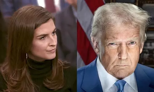 జీవితంలో ఒక్క‌సారైనా న‌వ్వావా.. విలేక‌రిపై ట్రంప్ ఆగ్ర‌హం