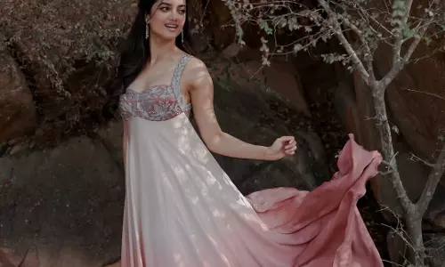 Bhagyashri Borse Blossoming in Pastel Dreams