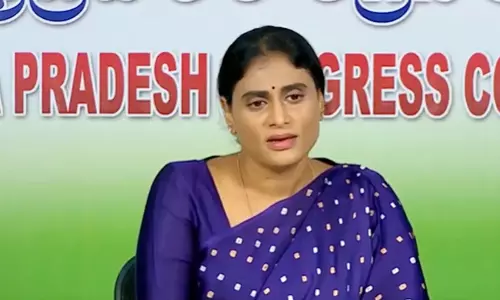 సరస్వతి వాటాల ఇష్యూపై షర్మిల కీలక నిర్ణయం