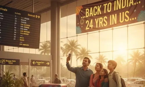 అమెరికా నుంచి ఎన్నారైలు తిరిగి వచ్చేస్తున్నారా.. వైరల్  పోస్ట్!