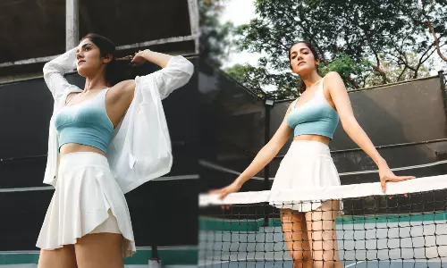 మినీ ఫ్రాక్ లో పిచ్చెక్కిస్తున్న సిమ్రాన్ చౌదరి.. ఆ ఫోజులేంటి సామీ!