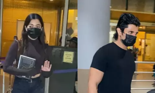 Vijay & Rashmika At Airport: What’s Up?