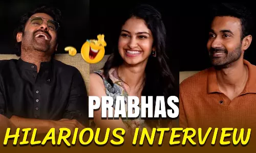Prabhas wholehearted words for Couple Friendly