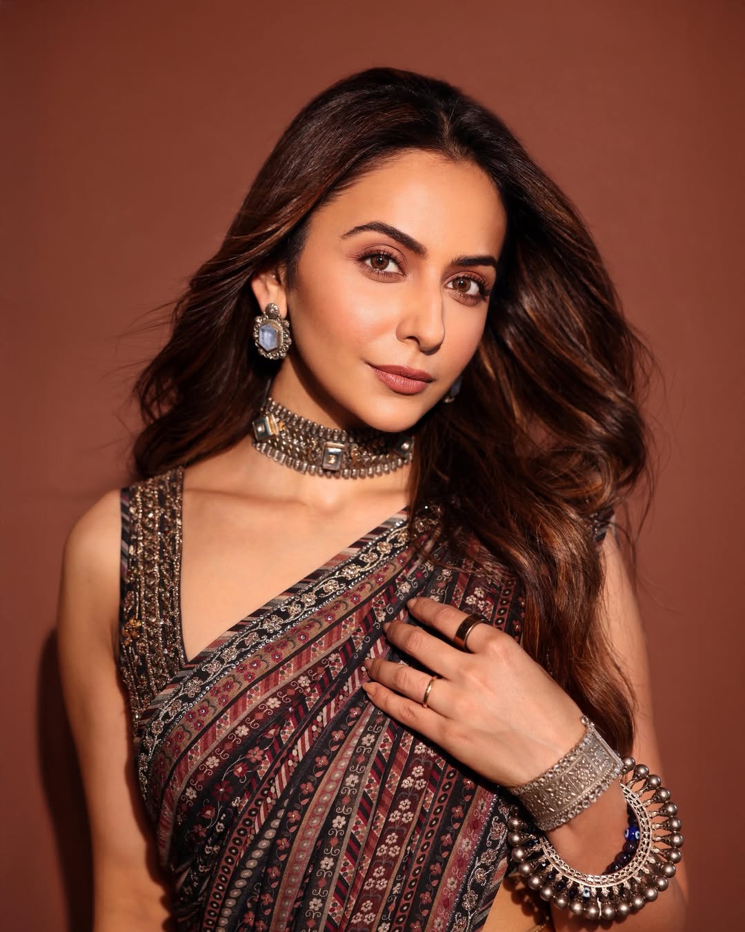 Rakul Preet Singhs Timeless Saree Look Rakul Preet Singhs Timeless Saree Look