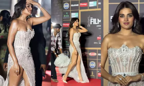 నిధి అగర్వాల్.. మళ్లీ శివాజీకి కౌంటరా?