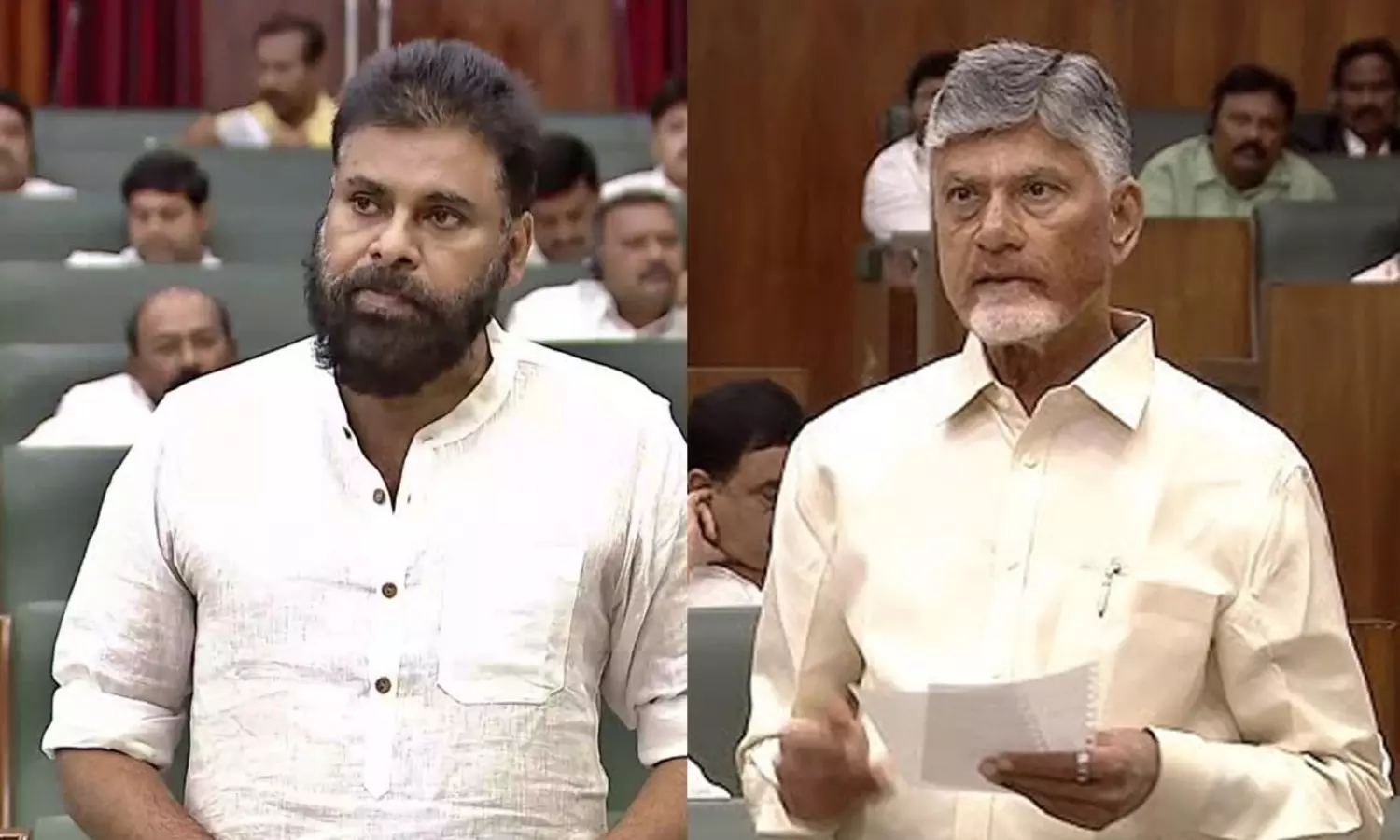అసెంబ్లీలో కల్తీ నెయ్యి మీద చర్చ...బాబు పవన్ సహా !