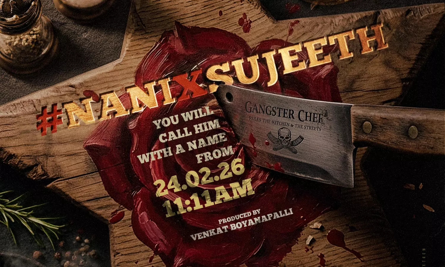 గ్యాంగ్ స్టర్ చెఫ్ గా నాని.. సుజీత్ ప్లాన్ రివీల్ ఎప్పుడంటే?