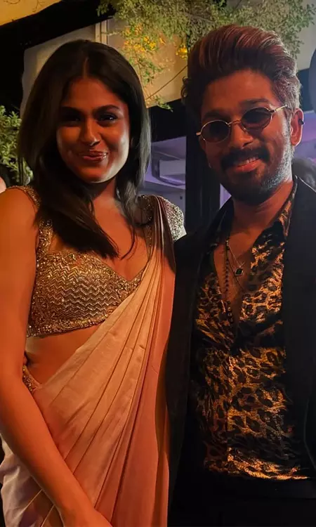 Faria Abdullah Looks Adorable With Allu Arjun