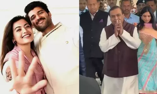 ఉద‌య్‌పూర్‌లో అంబానీ విమానం.. దేవ‌ర‌కొండ‌-ర‌ష్మిక పెళ్లికేనా?