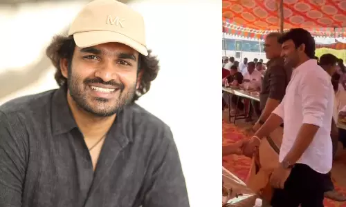 కిర‌ణ్ అబ్బ‌వ‌రం మెద‌క్‌లో ఏం చేస్తున్నాడు?