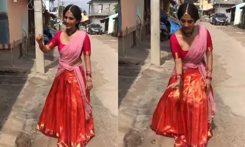 పాత జ్ఞాపకాలను గుర్తు చేస్తున్న స్వయంభు బ్యూటీ!