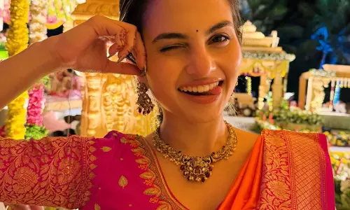 Sai Ramya Pasupuleti Shines in Traditional Saree