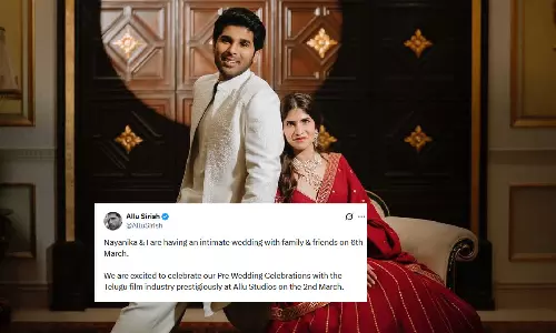 నయానిక - అల్లు శిరీష్ ప్రీ వెడ్డింగ్ సెలబ్రేషన్స్.. ముఖ్య అతిథులు ఎవరంటే?