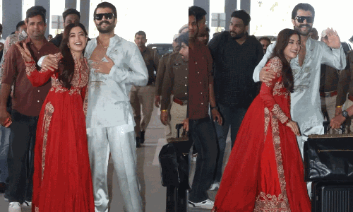 జంటగా తొలిసారి కనిపించిన విరోష్.. ఆనందంతో వెళ్లి విరిసిన క్షణం!