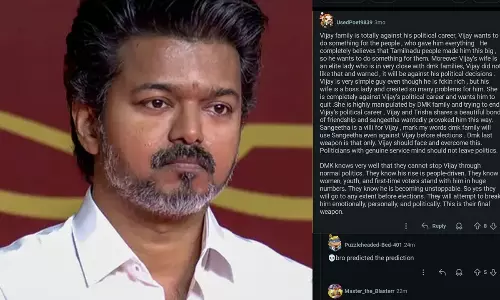 విడాకుల ప్రస్తావన విజయ్ ను దెబ్బకొట్టడానికేనా?