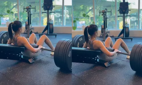 150 కేజీల డెడ్ లిఫ్ట్.. సామ్‌కు ఏమాత్రం ఆక‌లి త‌గ్గ‌లేద‌ట‌