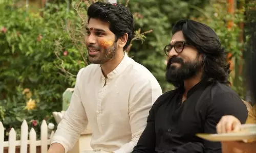 పెళ్లికొడుకు శిరీష్తో చరణ్ సరదా సరదాగా పెళ్లికొడుకు శిరీష్తో చరణ్ సరదా సరదాగా