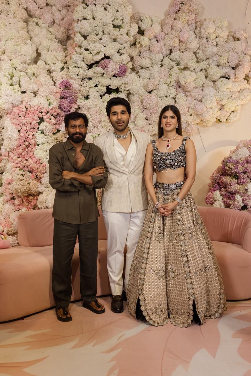 Allu Sirish Grand Pre Wedding Reception at Allu Studios Hyderabad