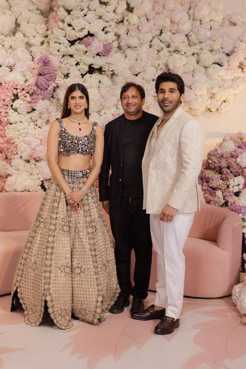 Allu Sirish Grand Pre Wedding Reception at Allu Studios Hyderabad