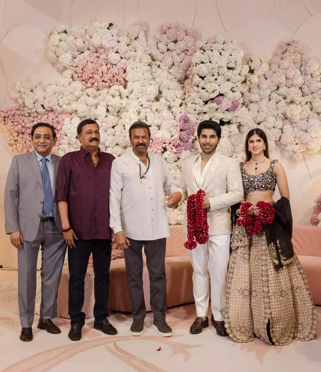 Allu Sirish Grand Pre Wedding Reception at Allu Studios Hyderabad Allu Sirish Grand Pre Wedding Reception at Allu Studios Hyderabad