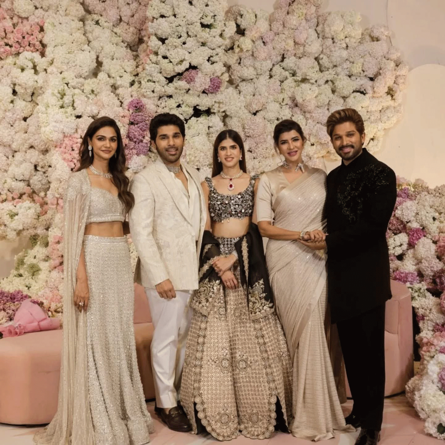 Allu Sirish Grand Pre Wedding Reception at Allu Studios Hyderabad Allu Sirish Grand Pre Wedding Reception at Allu Studios Hyderabad