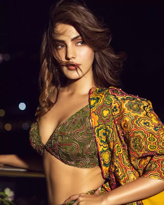 Rhea Chakraborty Soaks in Sunset Serenity Rhea Chakraborty Soaks in Sunset Serenity